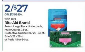 Rite Aid Rite Aid Brand offer