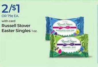 Rite Aid Russell Stover Easter Singles offer