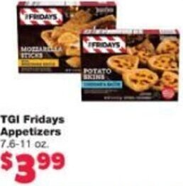 TGI Fridays Appetizers