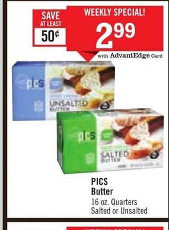 Price Chopper Pics Butter offer