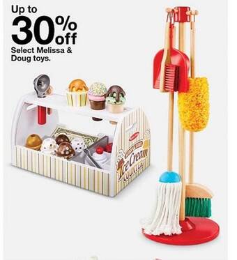 Target Melissa & Doug Toys offer