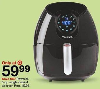 Target PowerXL 5-qt. Single-basket Air Fryer offer