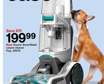 Target Hoover SmartWash Carpet Cleaner offer