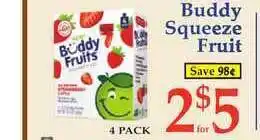 DeMoulas Market Basket Buddy Squeeze Fruit offer