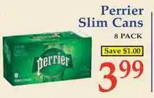 Perrier Slim Cans