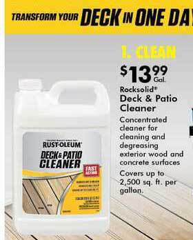Rocksolid Deck & Patio Cleaner