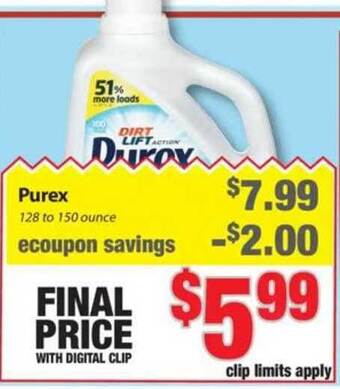 Weis Markets Purex offer
