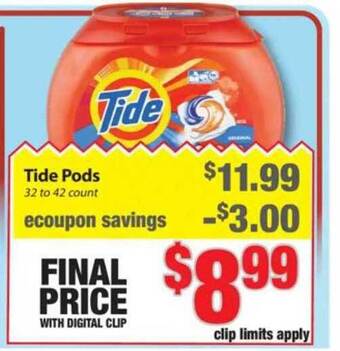 Weis Markets Tide Pods offer