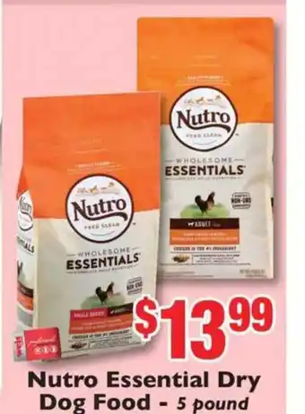 Weis Markets Nutro Essential Dry Dog Food offer