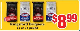 Weis Markets Kingsford Briquets offer