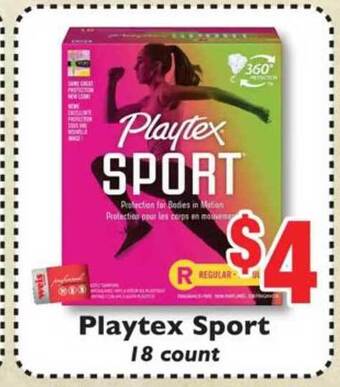 Weis Markets Playtex Sport offer