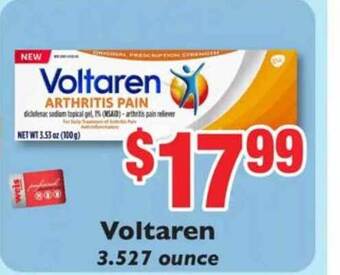 Weis Markets Voltaren offer