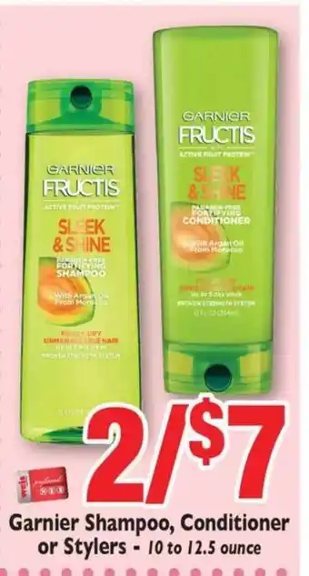 Weis Markets Garnier Shampoo , Conditioner Or Stylers offer