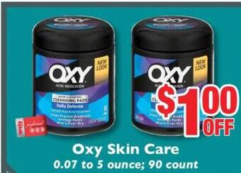 Weis Markets Oxy Skin Care offer