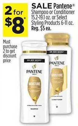 Dollar General Pantene Shampoo Or Conditioner offer