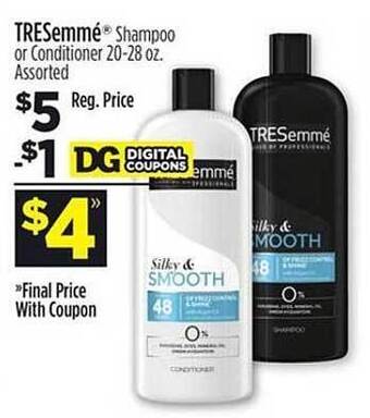 Dollar General Tresemme Shampoo Or Conditioner offer