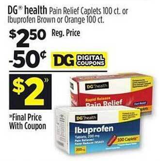 Dollar General Dg Health Pain Relief Caplets offer