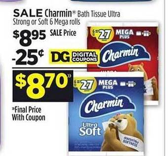 Dollar General Charmin Bath Tissue offer