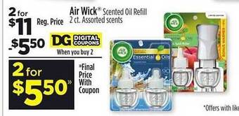 Dollar General Air Wick offer