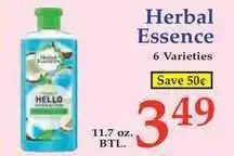 DeMoulas Market Basket Herbal Essence offer