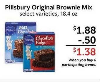 Fareway Pillsbury Original Brownie Mix offer
