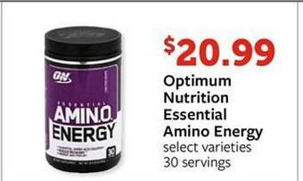 Fareway Optimum Nutrition Essential Amino Energy offer