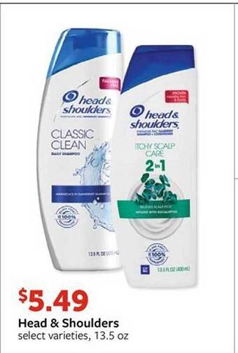 Fareway Head & Shoulders offer