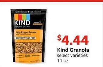 Fareway Kind Granola offer