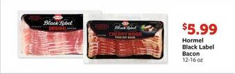 Fareway Hormel Black Label Bacon offer