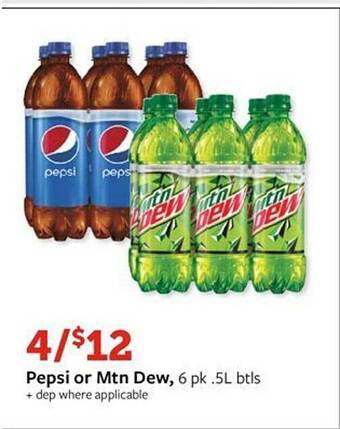 Fareway Pepsi Or Mtn Dew offer