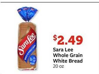 Fareway Sara Lee Whole Grain White Bread offer