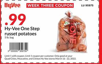 Hy-Vee Hy Vee One Step Russet Potatoes offer