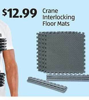 Aldi Crane Interlocking Floor Mats offer