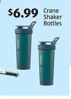 Aldi Crane Shaker Bottles offer