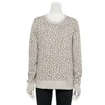 Kohl's Women's tek gear® ultra soft fleece sweatshirt offer