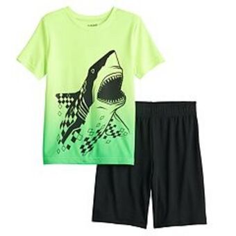 Kohl's Boys 4-12 jumping beans® active graphic tee & shorts set offer