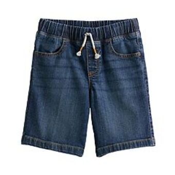 Kohl's Boys 4-12 jumping beans® denim pull-on shorts in regular, slim, & husky offer