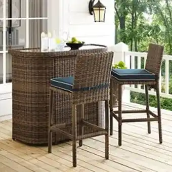 Kohl's Bradenton outdoor wicker bar 3-piece set offer