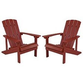 Kohl's Flash furniture charlestown all-weather adirondack chair 2-piece set offer