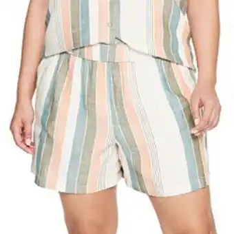 Kohl's Plus size sonoma goods for life® easy pull-on shorts offer