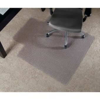 Office Depot Realspace wide lip chair mat for offer