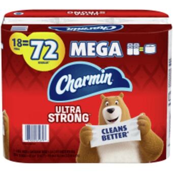 Office Depot Charmin ultra strong 2 ply toilet offer