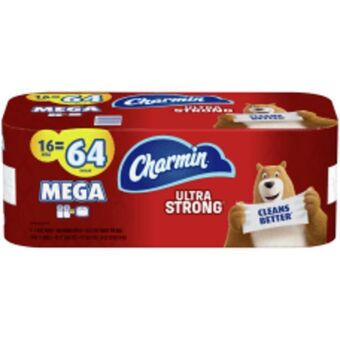 Office Depot Charmin ultra strong 2 ply toilet offer