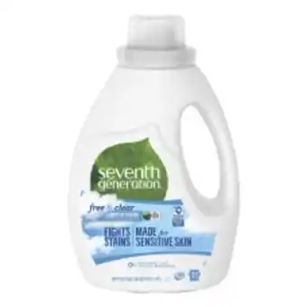 Seventh generation natural laundry liquid detergent