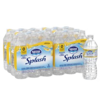Office Depot Nestl splash natural lemon flavored water offer