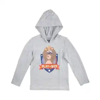 Stein Mart Masha and the bear boy's grey melange play to win hoodie t-shirt offer