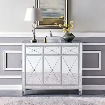 Stein Mart Montage 3-door mirrored cabinet offer
