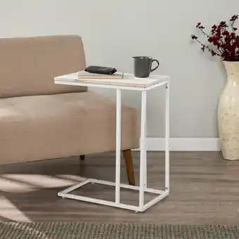 Stein Mart Neutral wood accent c-table offer