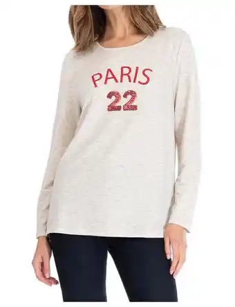 Stein Mart Long sleeve crew-neck tee offer