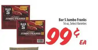 Food 4 Less Bar S Jumbo Franks offer